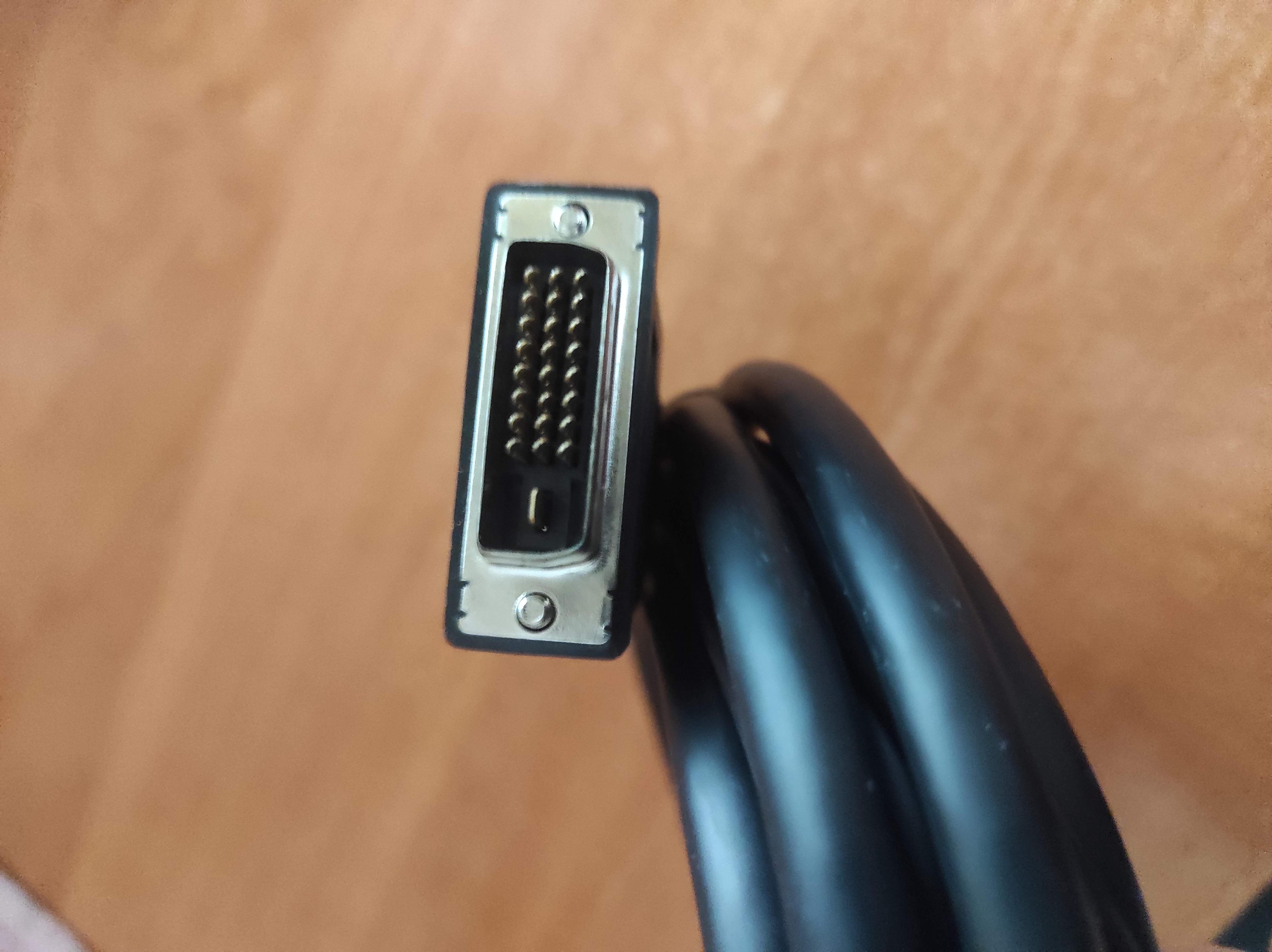 Kabel przedłużający DVI męski–żeński ze śrubami mocującymi